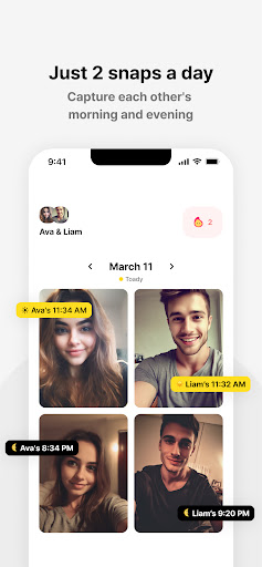 Android application LoveDiary - Couple's Journal screenshort