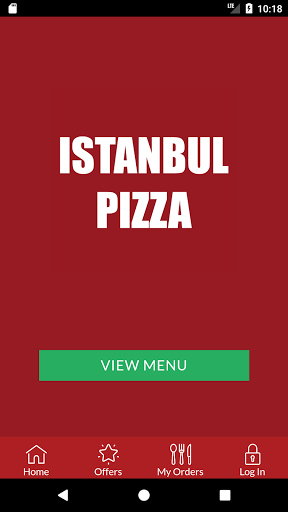 Android application Istanbul Pizza Pelton screenshort