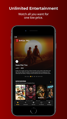 R-Flix : Watch Movies & TVBoxのおすすめ画像1
