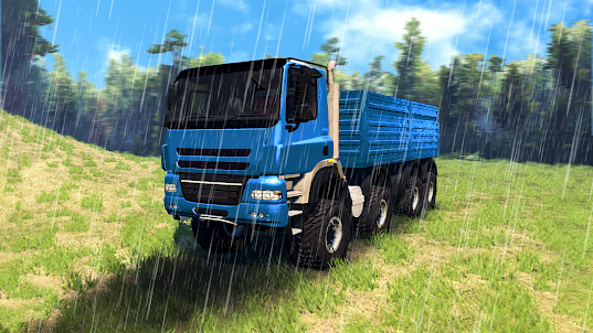 Russian truck driver game