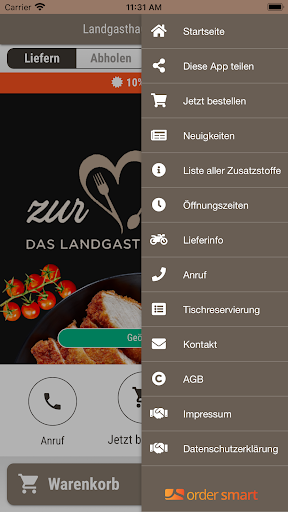 Landgasthaus „Zur Post“ Screen 3