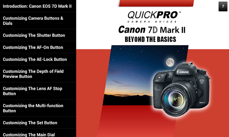 Guide to Canon 7D Mark II B - 2.0.0 - (Android)
