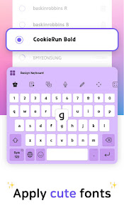 Design Keyboard -Themes Fonts android2mod screenshots 4
