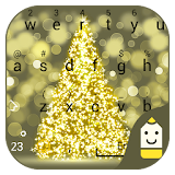 Golden Christmas Night Theme icon