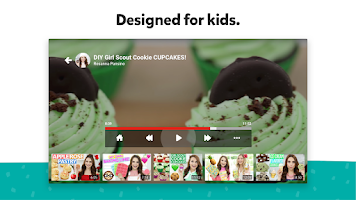 screenshot of YouTube Kids for Android TV
