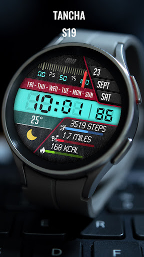Tancha S19 Digital Watch Face Screen 3