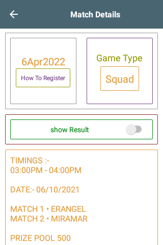 BGMI Customs Screen 2