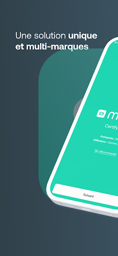 Android application Moba CertifyPro screenshort