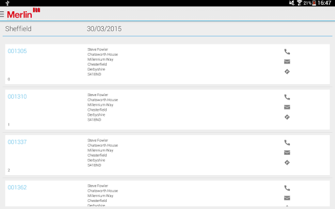 Screenshot 7 Merlin Routing android