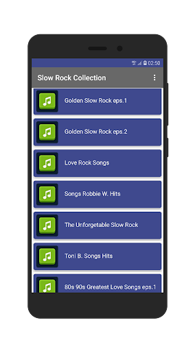 Slow Rock Collection Screen 2