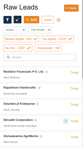 Biziverse ERP & CRM Screen 2