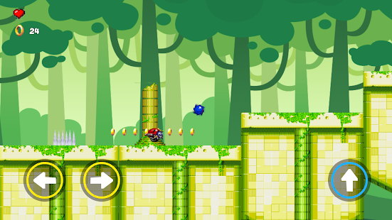 Soni New  Super Fast Blue Hedgehog Run and Fight 4.1 APK screenshots 5