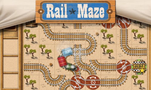 Rail Maze : Train puzzler Unknown