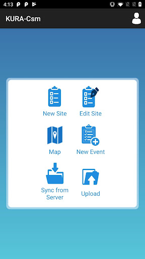 Android application KURA CSM screenshort