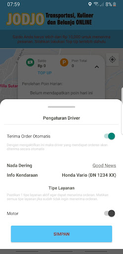 Jodjo Driver Screen 3