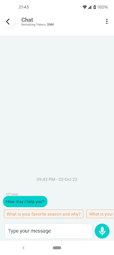 Chatify Screen 2