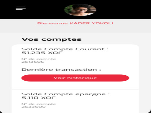 Android application Cofina Mobile screenshort