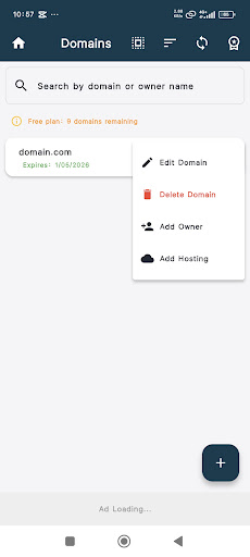 Domain Hub Pro Domain Manager