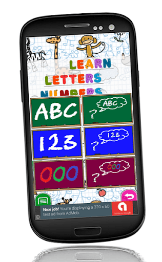 Learn Letters Numbers Colors Screen 2