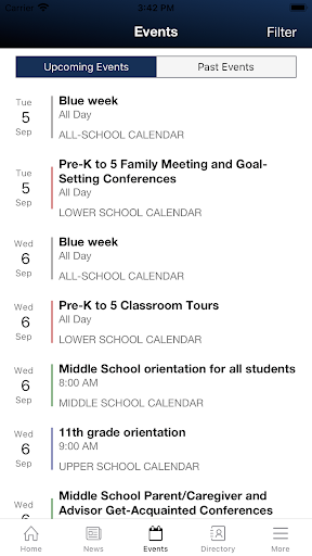 William Penn Charter School Screen 3