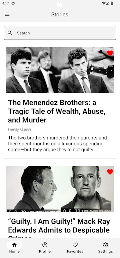 Crime Reader Screen 2