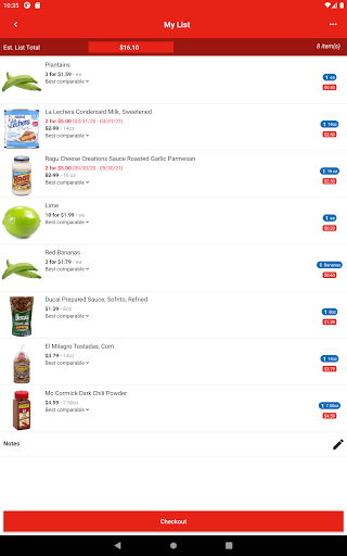 Compare Foods Online