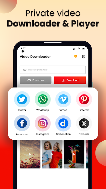 Video downloader and Player - New - (Android)