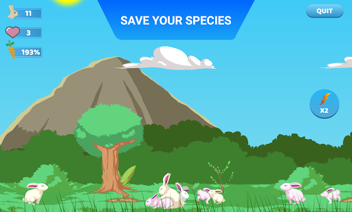 Android application Hot Rabbit screenshort