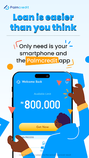 Android application Palmcredit-instant loan online screenshort