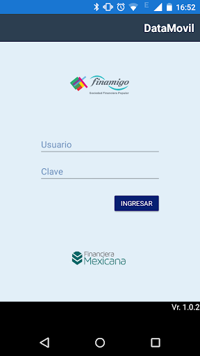 Android application FinAmigoApp screenshort