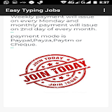 Easy Typing Jobs High Payout icon