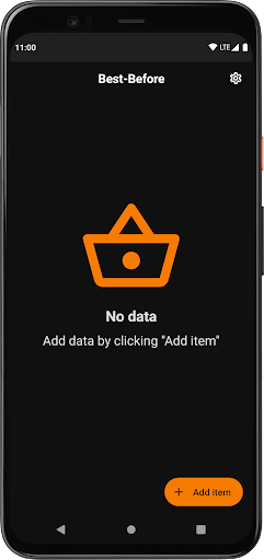 Android application Best-Before screenshort