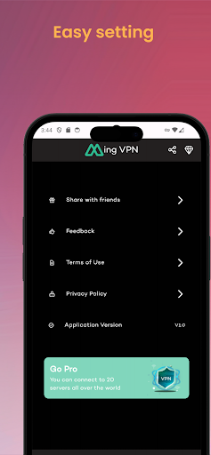Ming VPN: ShieldedSky Screenshot 4 - AppWisp.com