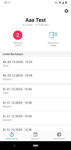 Anteprima dell'app