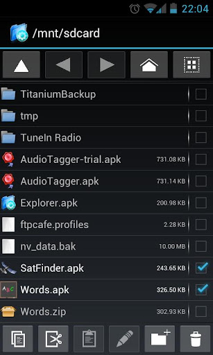 Android application Explorer+ File Manager screenshort