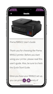 Canon Pixma mx922 App Guide
