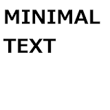 EvolveSMS Theme: Minimal Text icon