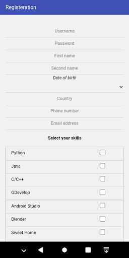 Easy 2 Job Screen 2