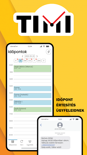 Android application Timi screenshort