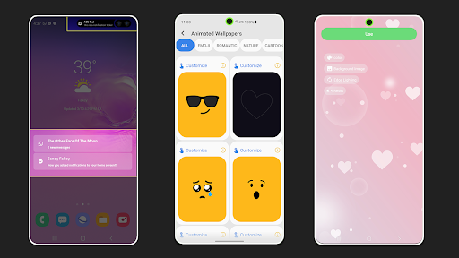 Always On Edge : LED & AOD - Personalization - apps