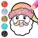 Herunterladen 2021 Christmas Coloring Book Glitter Installieren Sie Neueste APK Downloader