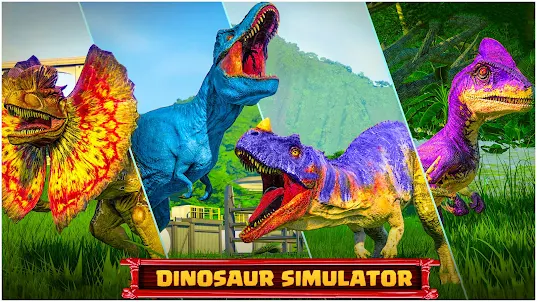 Dinosaur Sim: Jeu Dino Attack
