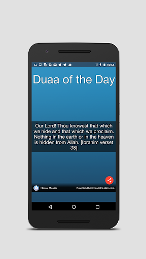 Screenshot of Hisnul Al Muslim - Hisn Invoca
