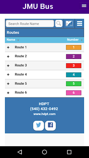 JMU Bus (Official) Screen 2
