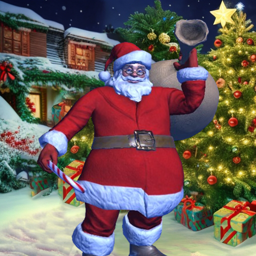 Christmas Santa Game 3d logo