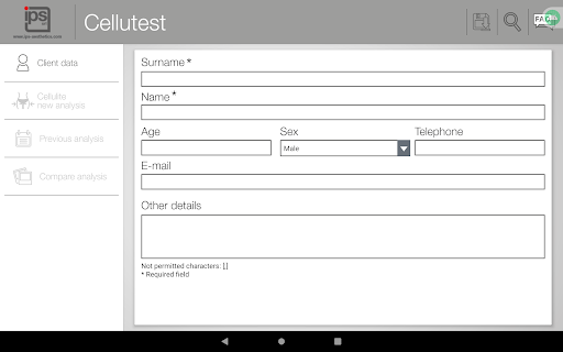 Cellutest AI Screen 2