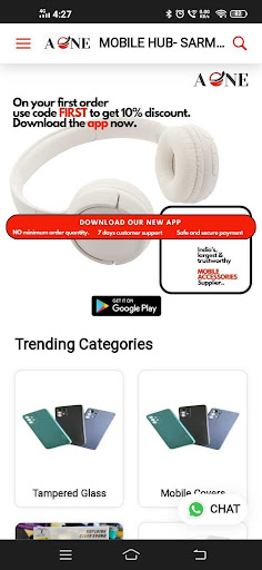 Android application A One screenshort