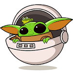 Cover Image of ダウンロード Baby Yoda Stickers for WhatsApp - WAStickerApps 1.1 APK