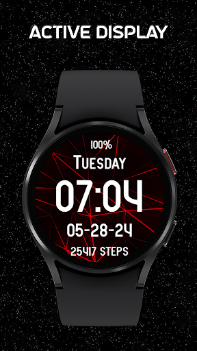 Red Neon Gamer Spider Web Screen 3