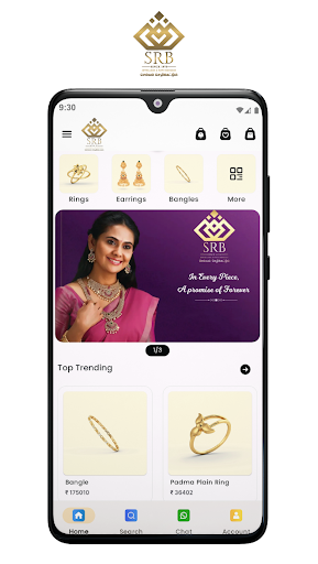 Android application SRB Jewellery screenshort